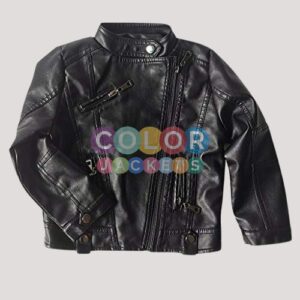 Toddler Girl Leather Jacket