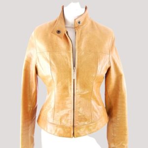 Caramel Leather Jacket