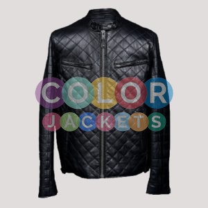 Diamond Leather Jacket