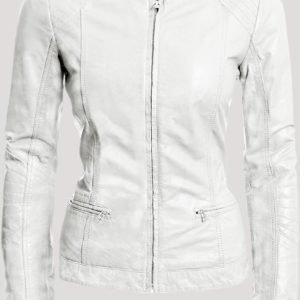 Leather Biker Jacket For Women