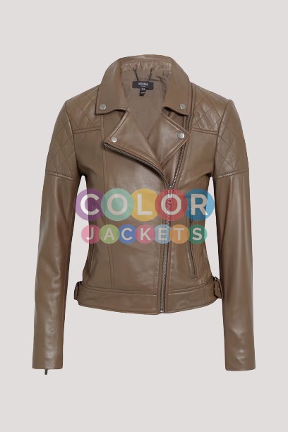 Mushroom Leather Jacket - Color Jackets