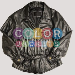 80s Style Leather Jacket