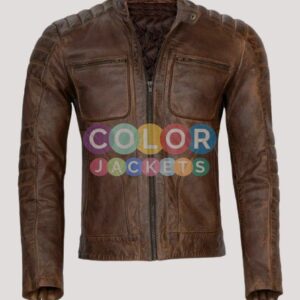 Classic Leather Motorcycle Jacket