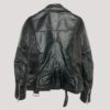 80s Vintage Red Lining Biker Leather Jacket - Image 2