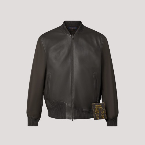 Lv Leather Jacket - Color Jackets