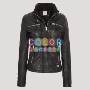 True Religion Leather Jacket