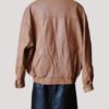 Men's Vintage 90s Bomber Leather Jacket - Image 3
