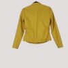 Women's Baccini Yellow Faux Leather Jacket - Image 2