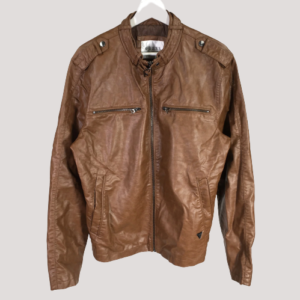 Guess Men's Leather Jacket