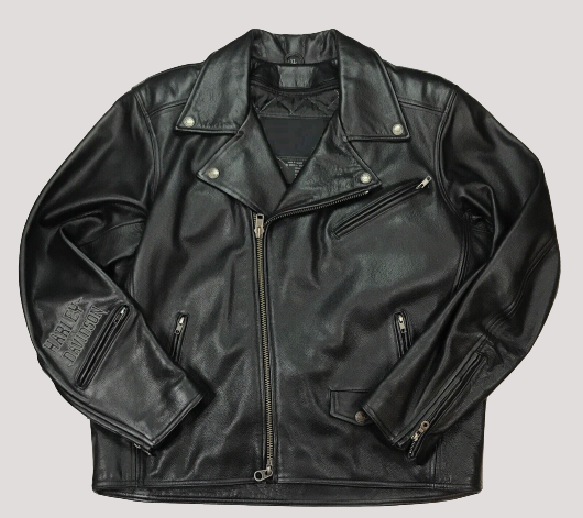 Harley Davidson Skull Leather Jacket - Color Jackets