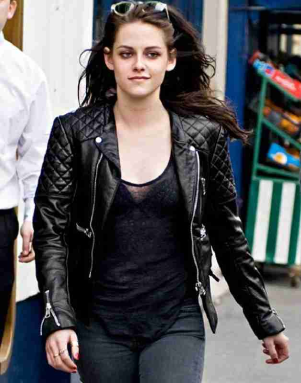 Kristen Stewart Leather Jacket