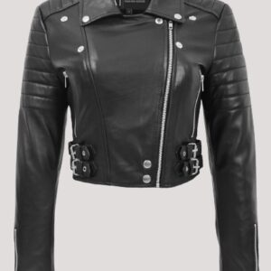 Leather Bolero Jacket
