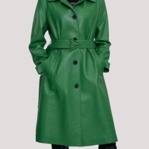 Long Leather Jacket Women