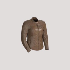Motorcycle Leather Jacket Womens