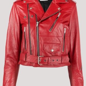 Saint Laurent Leather Jacket Womens