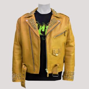 Spiky Leather Jacket