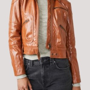 Free People Faux Leather Jacket