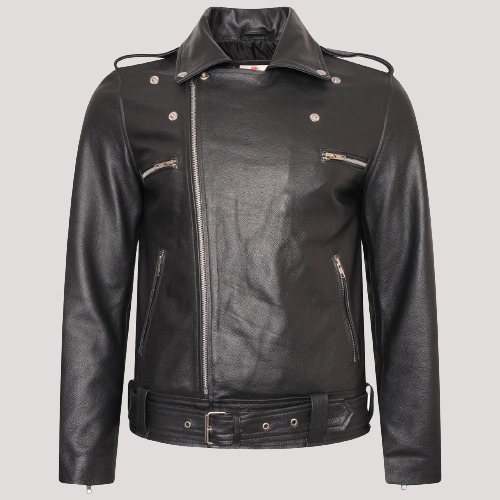 The Walking Dead Negan Black Leather Jacket - Image 2