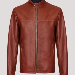 Plain Leather Jacket