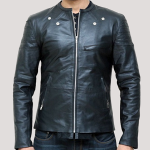 Thin Leather Jacket Mens