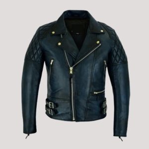 Black Leather Jacket Motorcycle