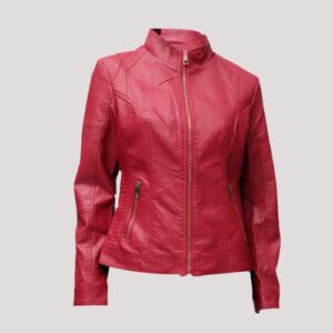 Feminine Leather Jacket