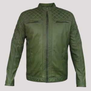 Lightweight Mens Leather Jacket