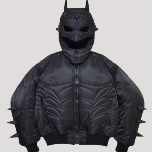 Memento Mori Batman Black Leather Jacket