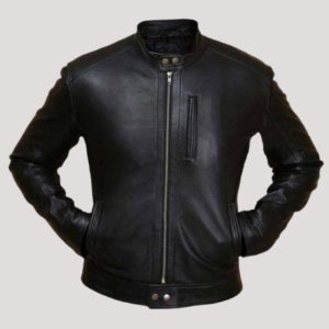 Real Leather Motorcycle Jacket