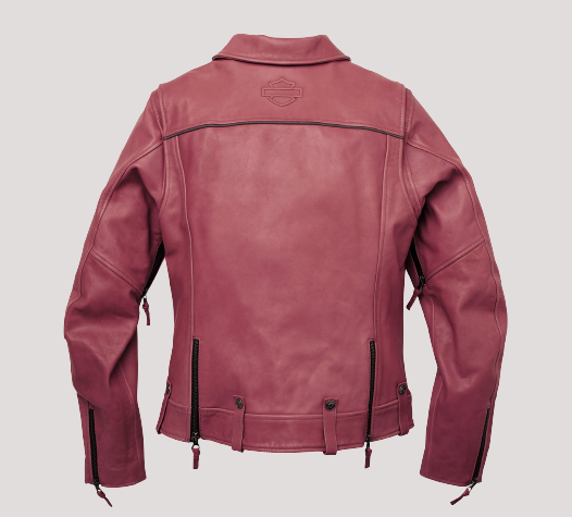 Women's Harley Davidson Vixen Lane Riding Leather Jacket - Image 2