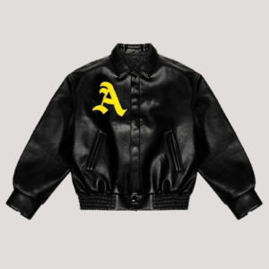 A Few Good Kids Leather Bomber Jacket