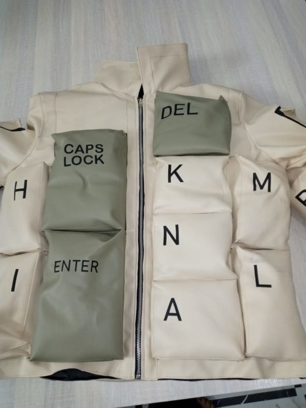 Liminal Workshop Keyboard Puffer Jacket