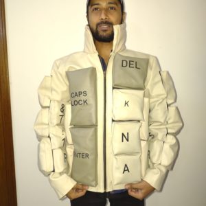 Liminal Workshop Keyboard Puffer Jacket