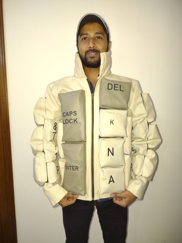 Liminal Workshop Keyboard Puffer Jacket