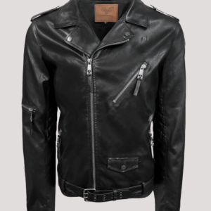 Mens Vegan Leather Jacket