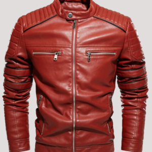 Red Jacket Mens Leather