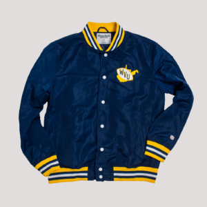 West Virginia Mountaineers Bomber Satin Jacket