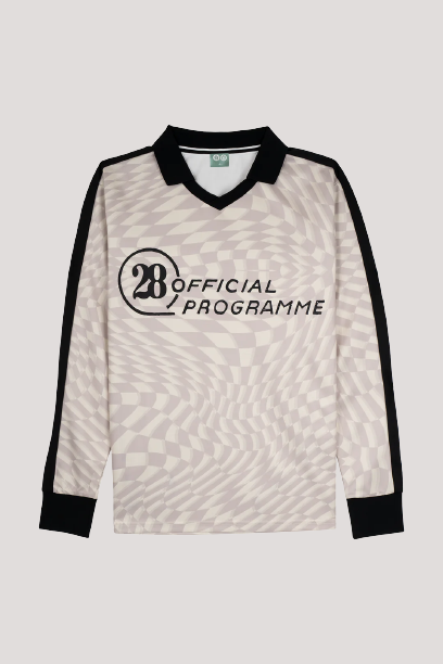 28 Official Programme Ecru Football Jersey