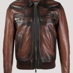 Dsquared2 Leather Jacket