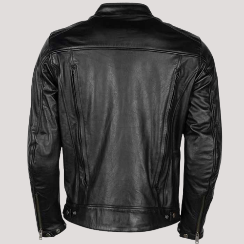 Full Grain Cowhide Leather Jacket - Color Jackets