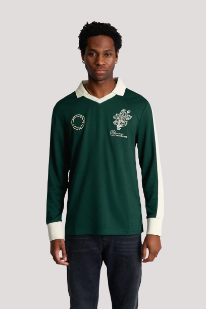 Unisex Football Green Jersey - Image 3