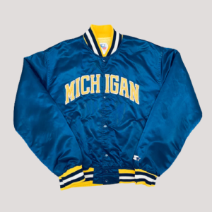 Michigan Wolverines Bomber Varsity Jacket