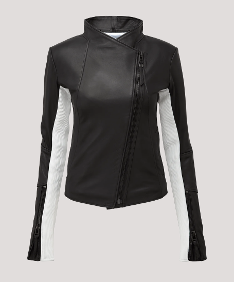 Motorcycle Women Leather Jacket