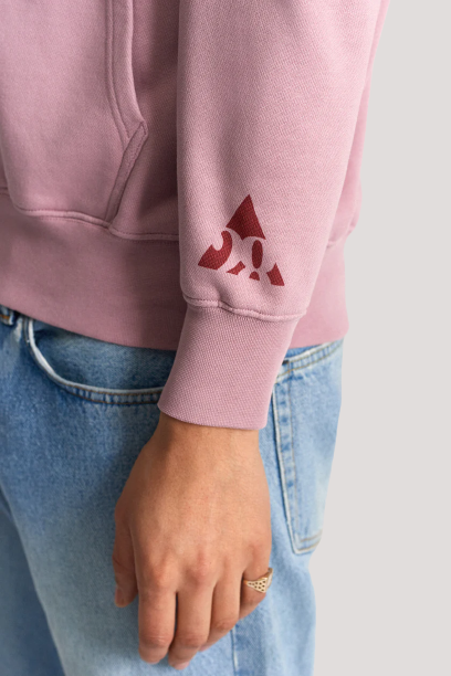 Unisex 28 Rose Pink Cotton Hoodie - Image 2