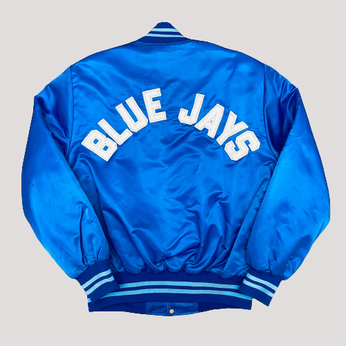 Toronto Blue Jays 1980's Bomber Satin Jacket - Image 2
