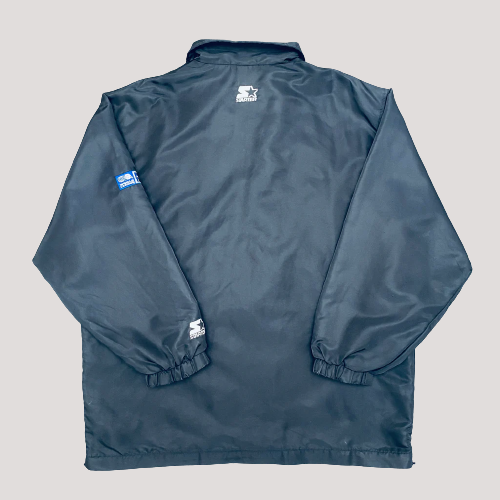 Wlaf Rhein Fire 1990's Blackout Pro Team Starter Jacket - Image 2