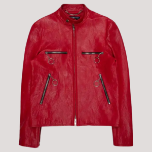 Balenciaga Leather Jacket Mens