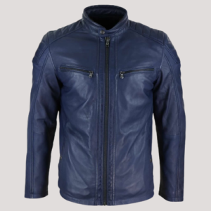 Biker Jacket Men Leather