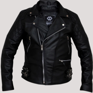 Black Leather Jacket Biker