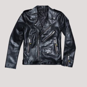 Blk Dnm Leather Jacket Mens